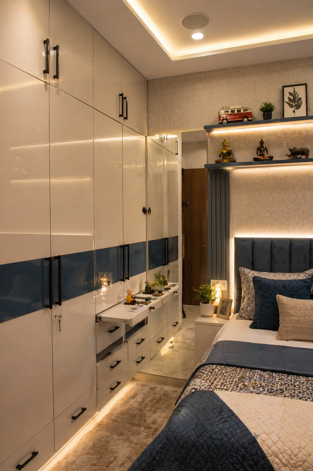 Crescent Bay — Bhattacharya residence MEP coordinated modular kitchen